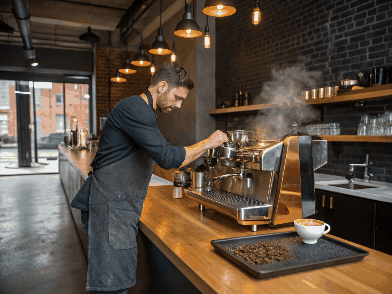 Marcus Chen - Lead Barista